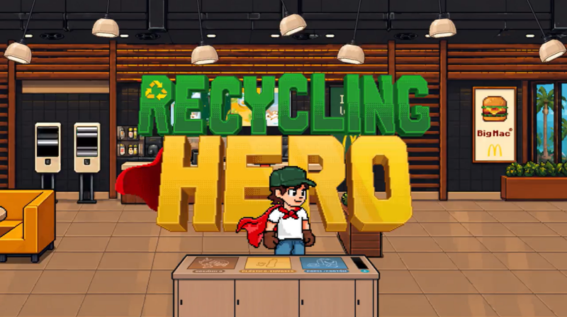 McDonald’s impulsa el reciclaje a través de su videojuego “Recycling Hero”,