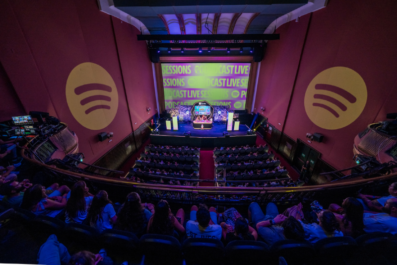 Planta 18 lleva los podcasts a la gran pantalla en Spotify Podcast Live Sessions