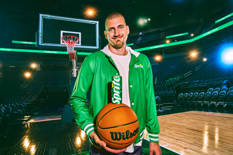 Sprite expande su presencia global en el baloncesto con Nikola Jokić