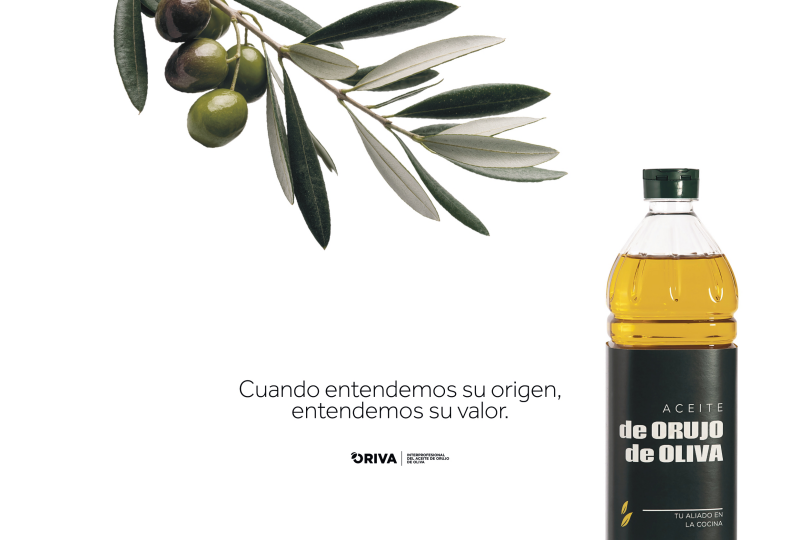 ORIVA pone en valor la procedencia del Aceite de Orujo de Oliva
